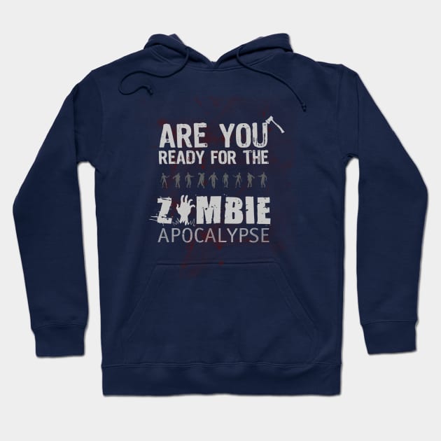 Zombie Apocalypse Hoodie by TheHookshot